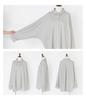 Oshare Walker Striped Long Sleeve Loose Perfect for Spring and 11tn0d1 n'OrLABEL T-Shirt, Women's Top, Casual, Slimming, Fit, Layering, Simple,