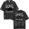 Vintage Washed Peso Pluma Dinastia Tour  Tshirt Men Women Fashion Hip Hop T Shir High Quality Cotton Oversized Tshirts
