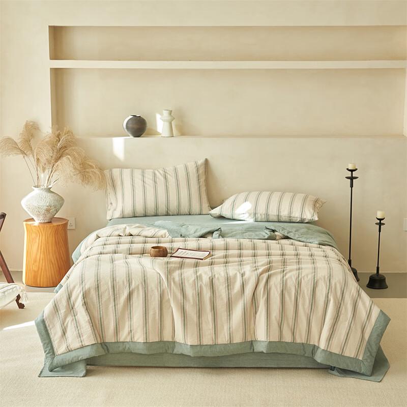 Yalu Summer Cotton-Linen Quilt