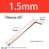 S2 Extended Ball End Hex Key Set, L-Shaped, 6-Sided, Sizes 2-12mm
