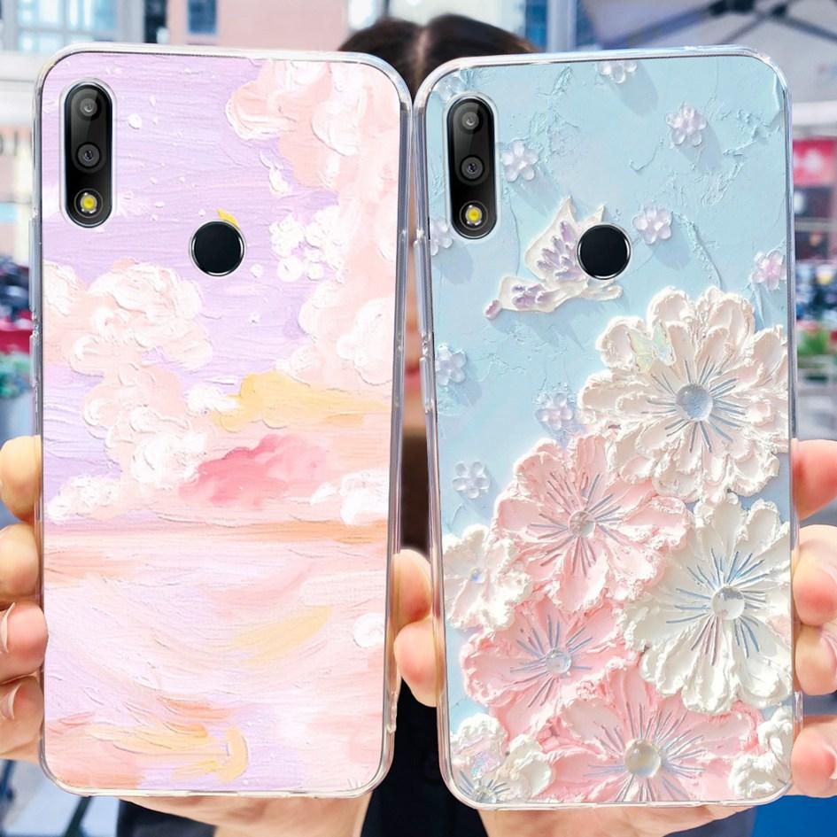 Pouzdro na telefon pro Asus Zenfone Max Pro M2 ZB631KL ZB633KL ZB630KL Pouzdra Silikonové Měkké Průhledné Kryt pro Asus X01BDA X01AD X01BD Funda