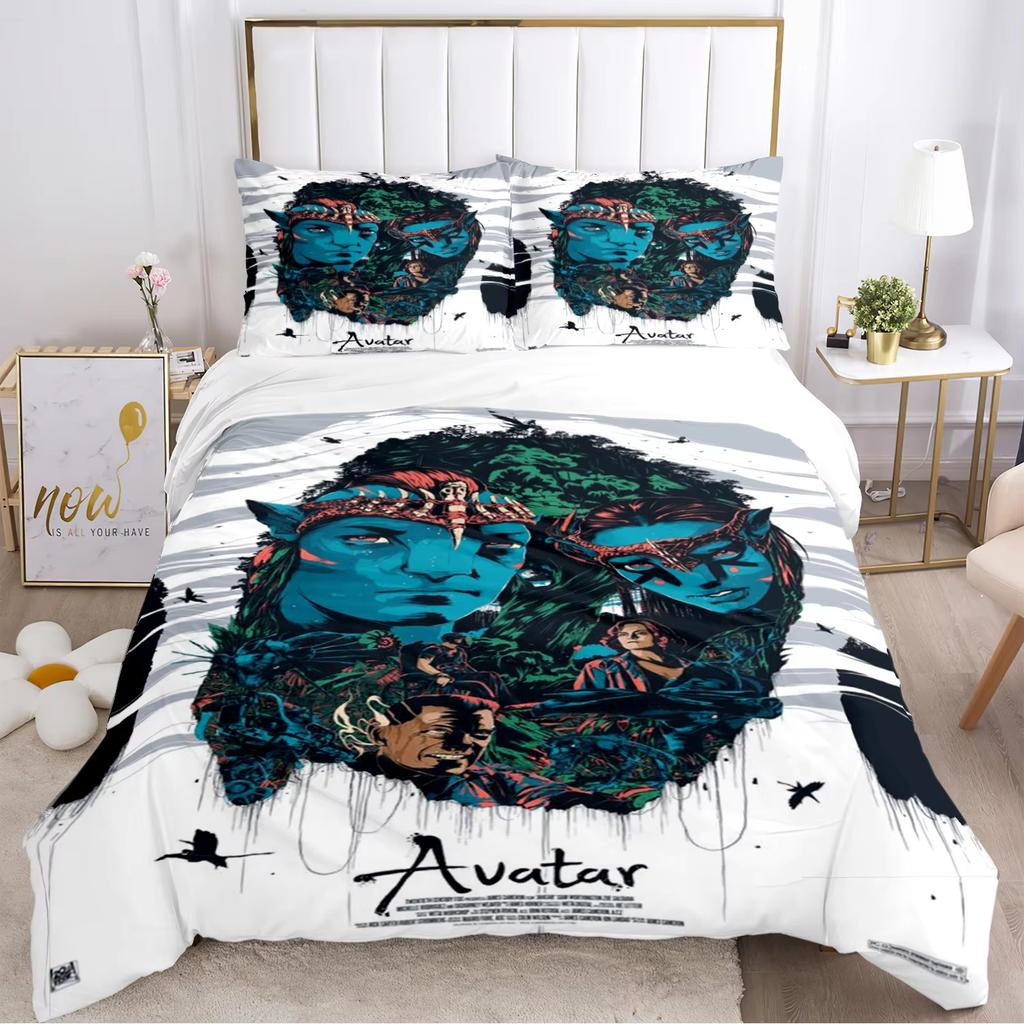 Movie Avatar Duvet Cover The Way of Water Bedding Sets Supplies Set Duvet Cover Bed Comforter Set