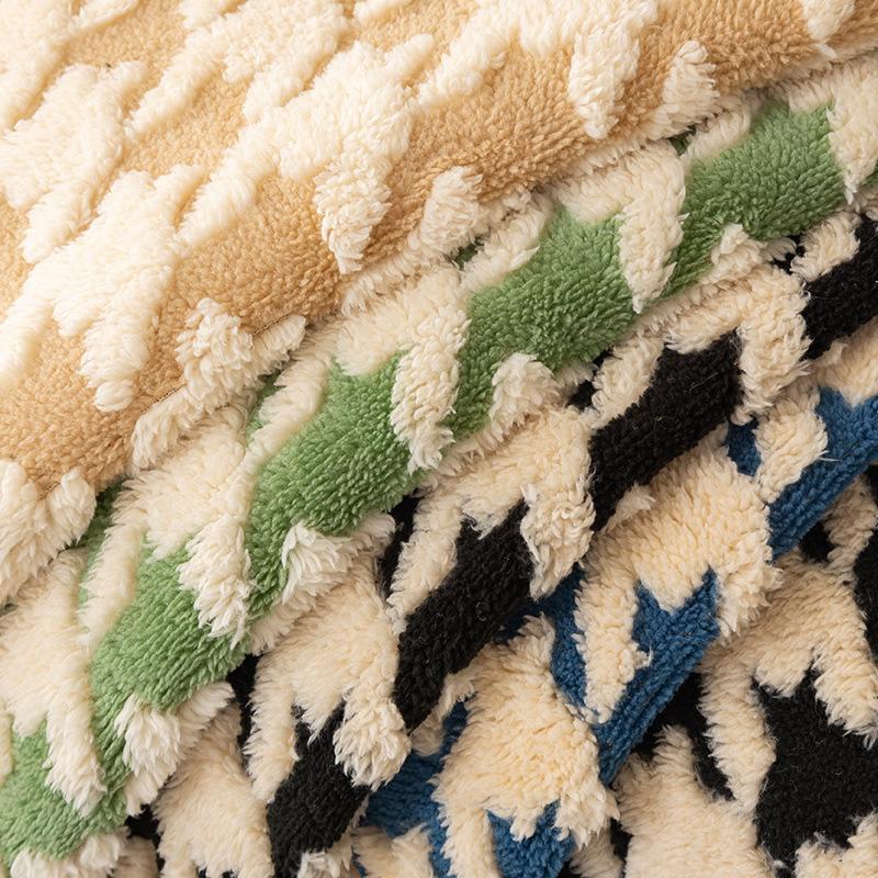 Sofa Cushion Four Seasons Universal Leather Sofa Cover Winter Thickened Fleece Autumn and Winter Cover Towel