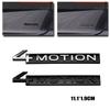High Quality ABS Car Sticker 4-MOTION Logo Car Trunk Badge Decals For Volkswagen Tiguan Santana CC Passat Talagon Golf R Touareg