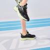 Erke Kids Lightning 4 Mesh Comfortable Breathable Running Shoes Unisex sneaker Black Fluorescent-Green 65125103043-006