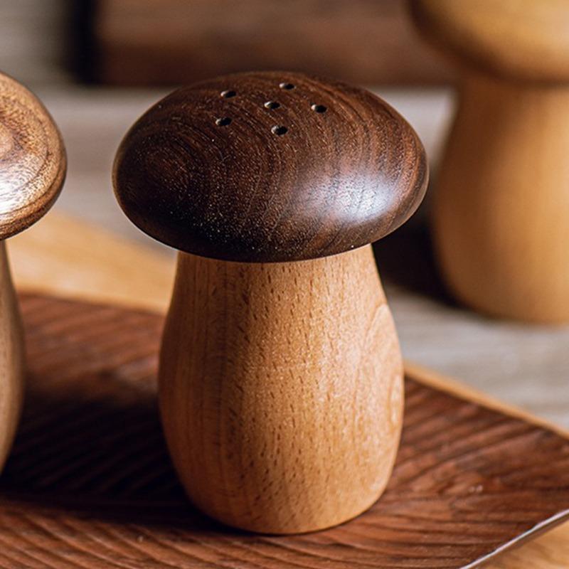 

Креативная ретро зубочистка-гриб, домашняя, из орехового дерева, милая, в китайском античном стиле, украшение, держатели для зубочисток из массива дерева