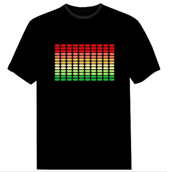 Music Themed Stylish Graphic TShirt Casual Daily Short Sleeve Tee Unique Audio Spectrum Charging Icon Guitar EleUnisext Design