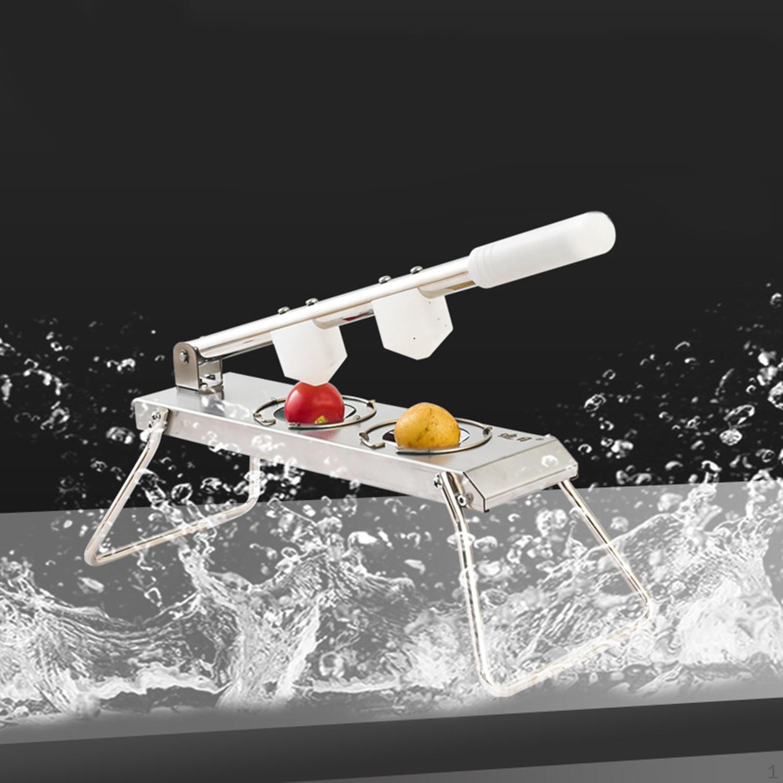 

Разделитель для фруктов и овощей Кухонный инструмент Разделитель из нержавеющей стали для огурца, лимона, картофеля