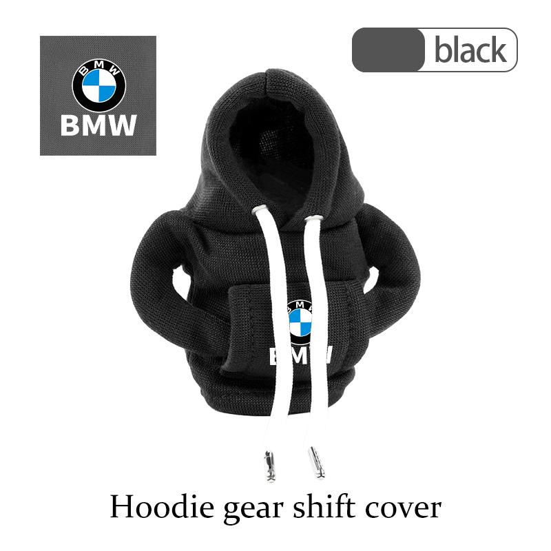 SCKS3 Car Gear Shift Handle Hoodie Cover Change Lever Decoration For BMW M Performance E36 E46 E60 E90 E91 E92 E93 F30 F20