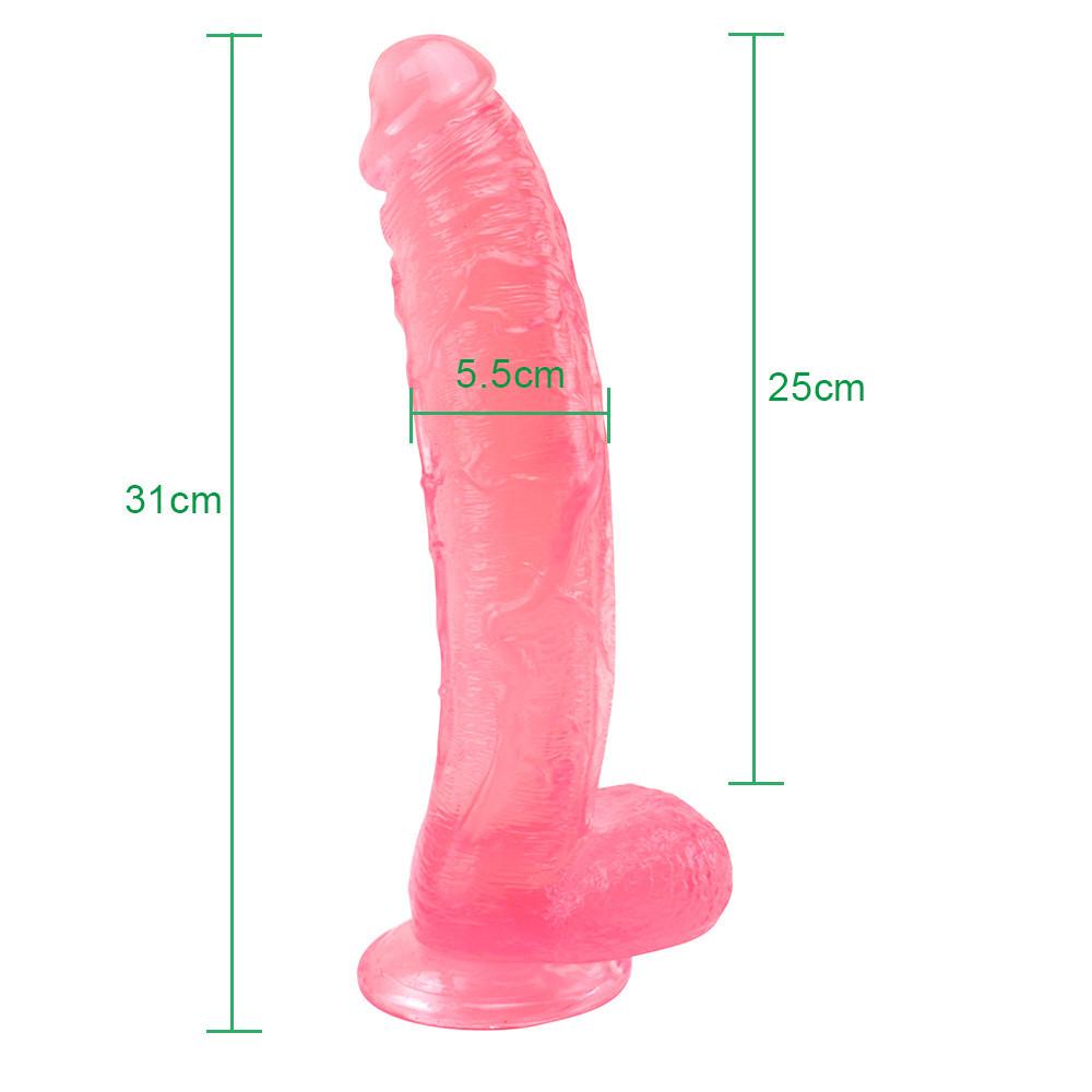 Obrovské realistické dildo pro ženy s přísavkou Umělý masturbátor s velkým penisem Dick Erotický G bod Sexuální hračky pro dospělé Produkt