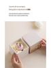 Ancient Style 25g Butterfly Ceramic Jar Solid Perfume Balm - Perfect for Cultural and Creative Events or as a Souvenir Gift 