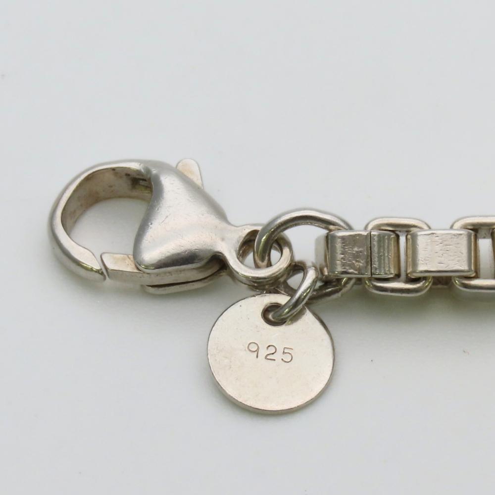 Begagnade TIFFANY&Co. armband Venezianskt Silver925 15,9g Silverkedja
