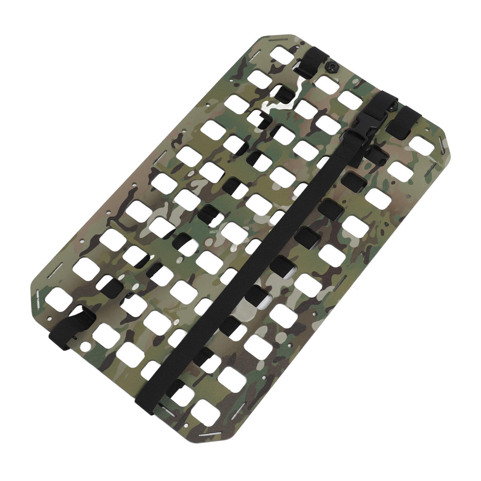 

Car Seat Back Organizer Vehicles Rigid Molle Panel Backseat Car Organizer Truck Accessories CP камуфляжний