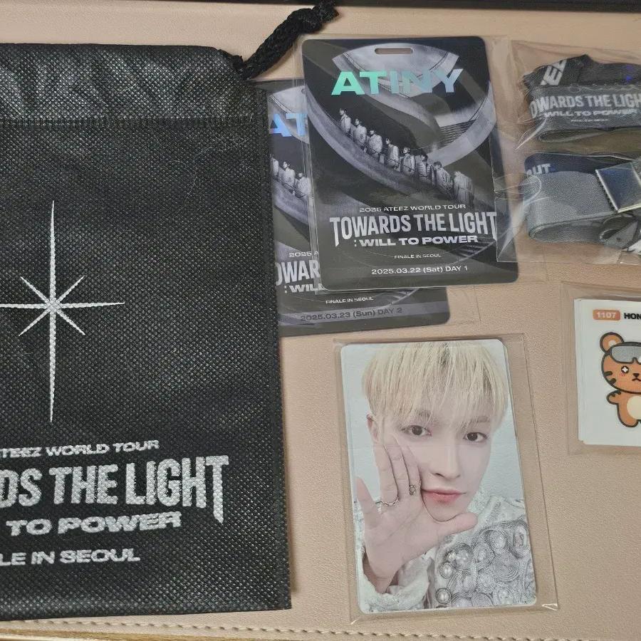 Ateez Sound Check Saatchek Sailor Package Photocard