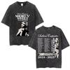 Sabrina Carpenter Short N' Sweet Tour Vintage Washed T Shirts Fans Gift Men Women Clothing Fashion Aesthetic T-shirts Streetwear