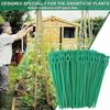 100Pcs Reusable Plant Cable Ties Plant Stem Clip  For Plants Vine Shrubs Support Fastener Organizer