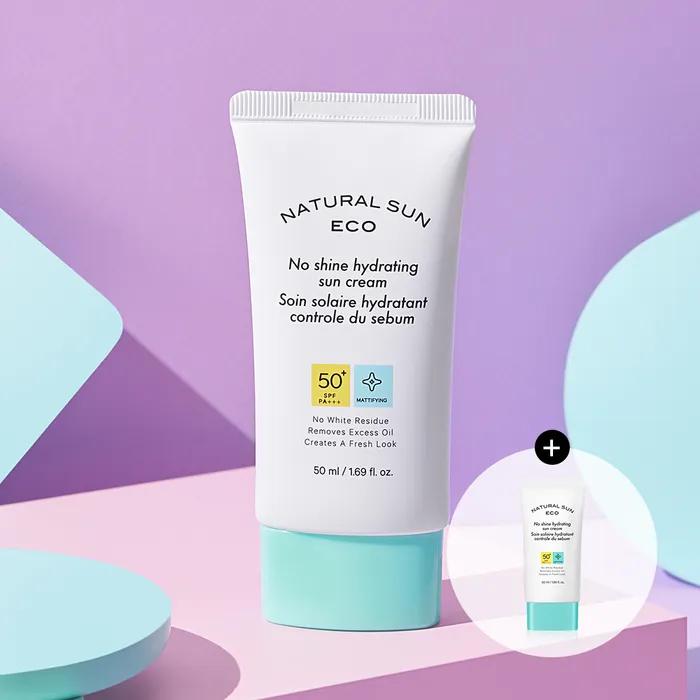[1+1] The Face Shop Natural Eco Sebum Controlling Moisture Sunscreen 50ml