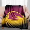 Brisbane Broncos Decke Geeignet für Sofas, Betten, Büros und Camping - Perfektes Geschenk für Halloween Weihnachten