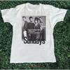 The Sunday Band Poster T Shirt All Size S To 5XL Vintage Washed Breathable Designer Clothes Top For Everyday Wear Stretched