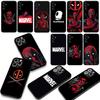 Coque de téléphone pour Apple iPhone 17 16 11 Pro XS Max 16E 6 7 8 Plus SE 2022 X XR 6S Coque Air Super-héros Marvel Deadpool Super-héros