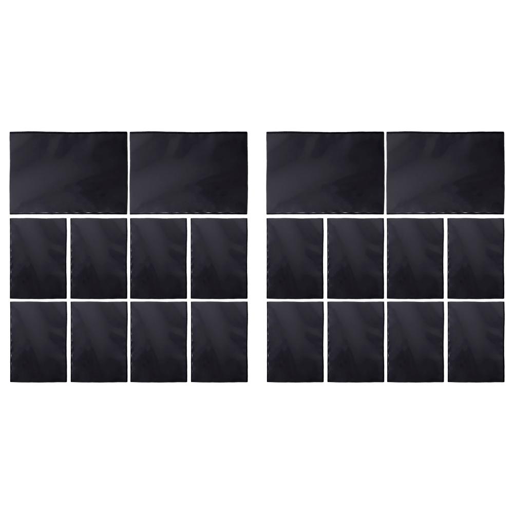 

- 10Pcs Magnetic Picture Frame Photo Display Frame for Home School Office (Black