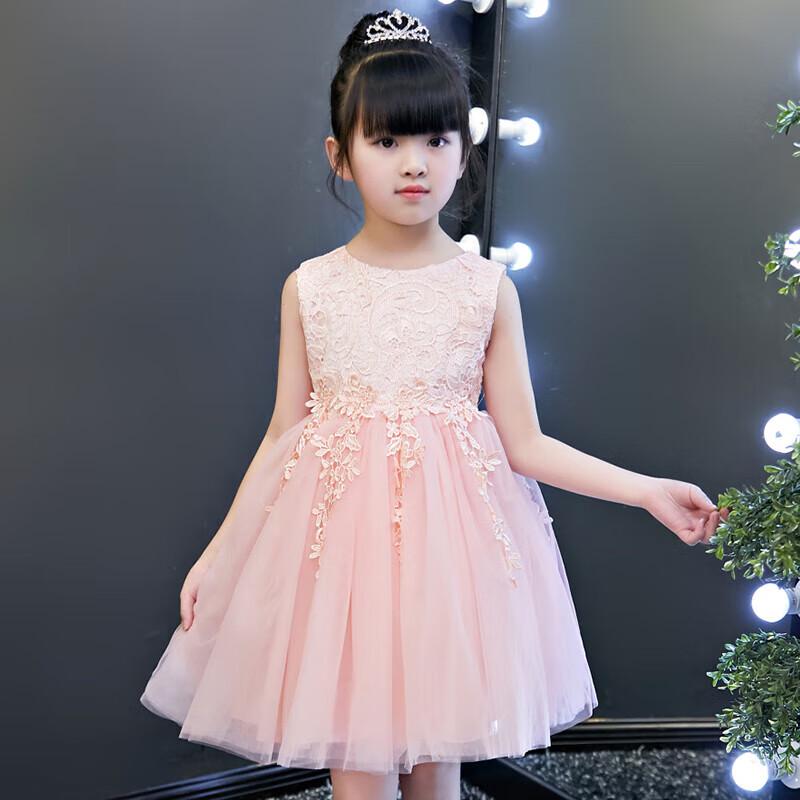 Девочковое пышное платье для выступлений L