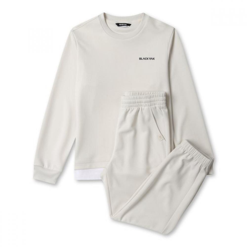 Blackyak Kids Polynet Layered Long Sleeve Sweatshirt + Jogger Pants