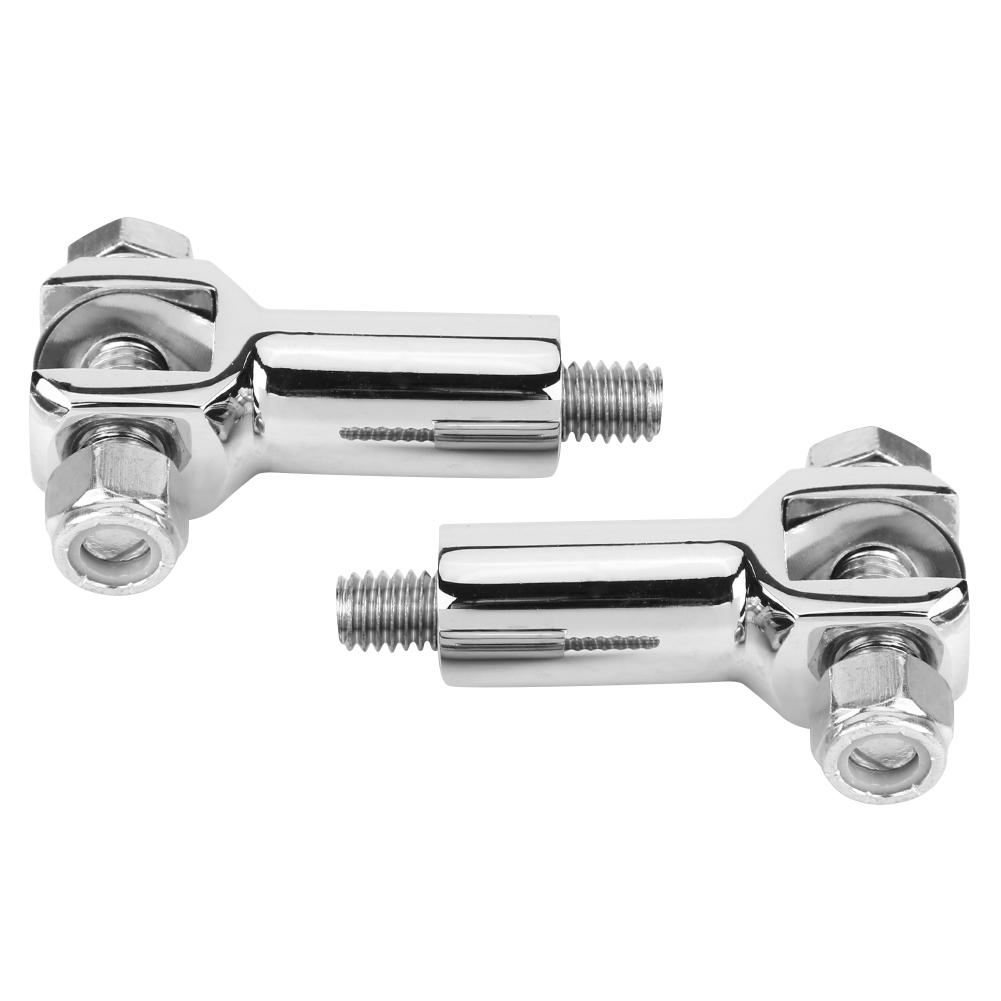 1 Pair Passenger Foot Pegs Support Mount Clevis Kit for Softail 2000 2006