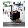 Yamazaki Jitsugyo (Yamazaki) Baggage Storage Box Black Approx. W46 x D29 x H40cm (when used) Tower Folding Luggage Storage 3545