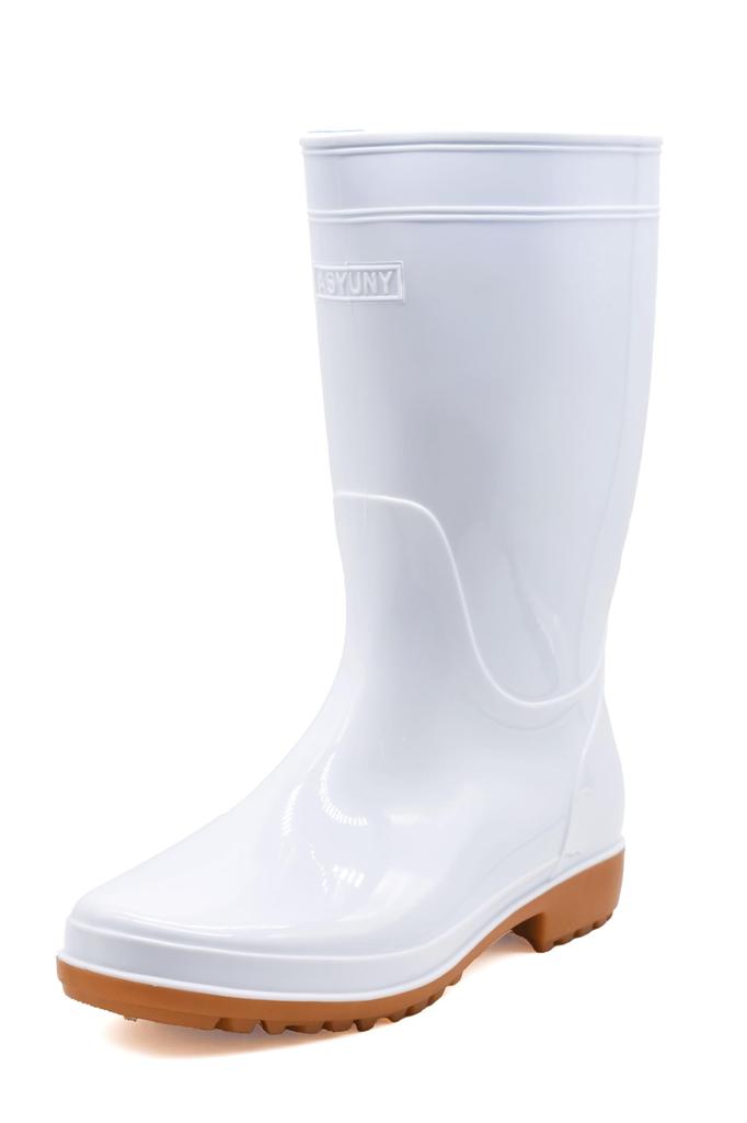 Asuni Hygienic Fully Dry Unisex Model Japanese Shoe Oil-Resistant Boots, White, Oil-Resistant, Oil-Resistant Sole, Antibacterial, Odor-Resistant,