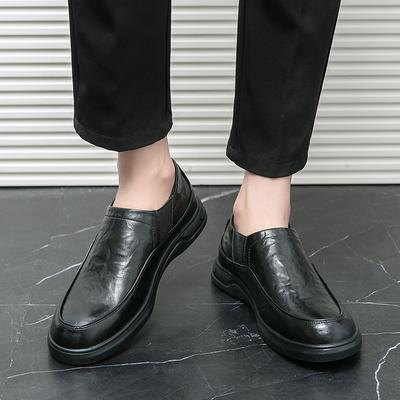 New Leather Shoes Men's Shoes Business Soft Sole British Casual Shoes Men's One-pedal Foot Cover Doudou Shoes Small Leather Shoes