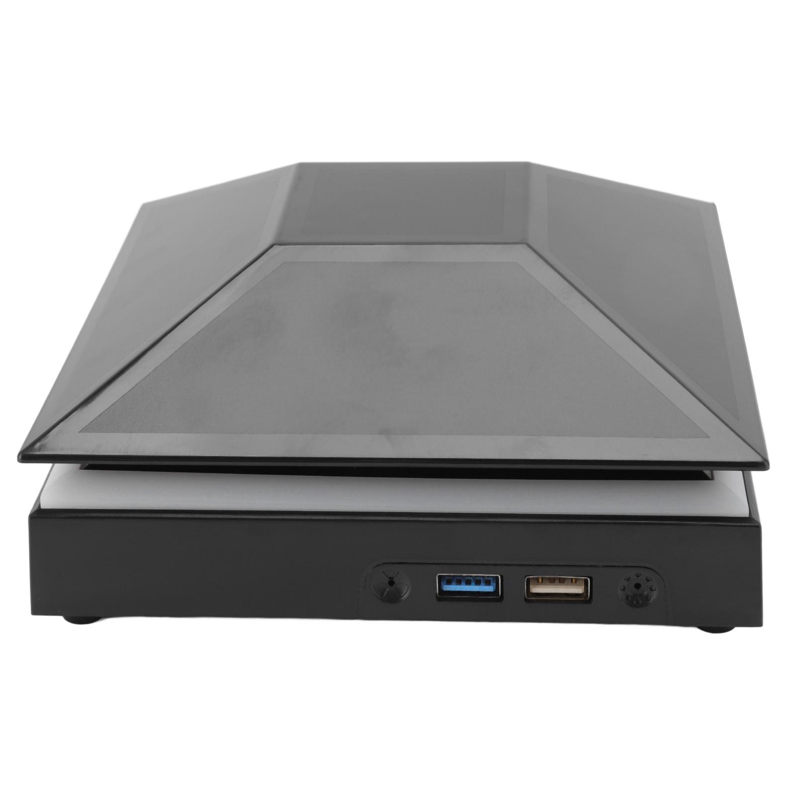 

Вентилятор охлаждения консоли 12 Вт 3 скорости ветра сенсорный переключатель регулируемый консольный пылезащищенный вентилятор охлаждения с чёрный