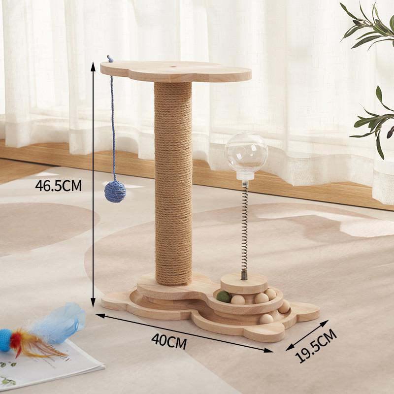 

Crawler And Cat Grab Board Pet Toy Integrated Sisal Durable Vertical Column