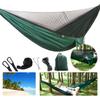 Nylon Lightweight Hanging Hammock with Mosquito Net Portable Hammock Travel Sleeping Swing for Outdoor Backpacking Hiking