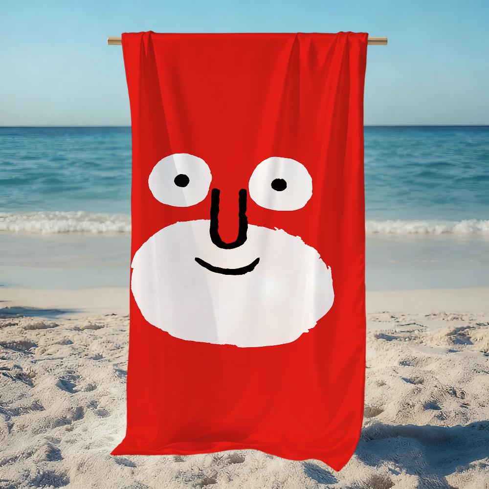 Aesthetic Art J-Jean J-Jullien Towel Beach Quick Dry Soft Pool Towels Gift for Travel Gym Shower Camping sports