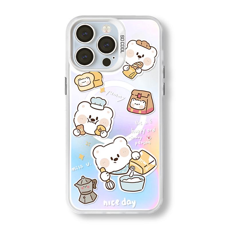 

Чехол Zhitai Magnetic Frosted для iPhone 16, кронштейн для Apple 14/15 и Huawei Mate 60/P70 iPhone 14 Plus