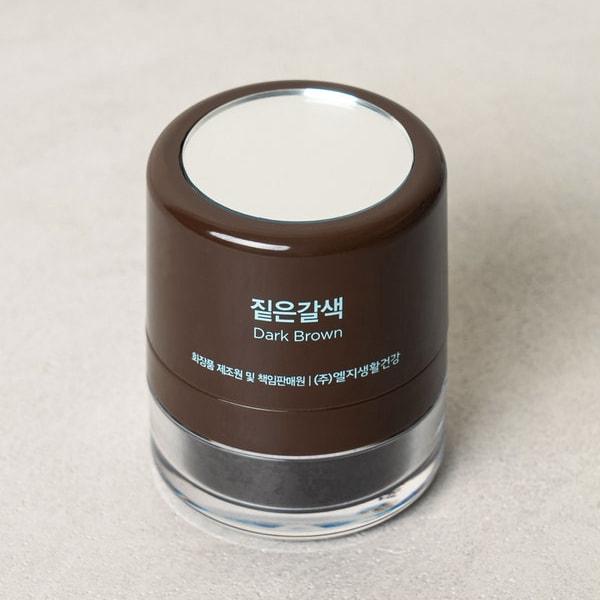 Elastane Pangpang Cushion pentru Păr (Maro inchis)