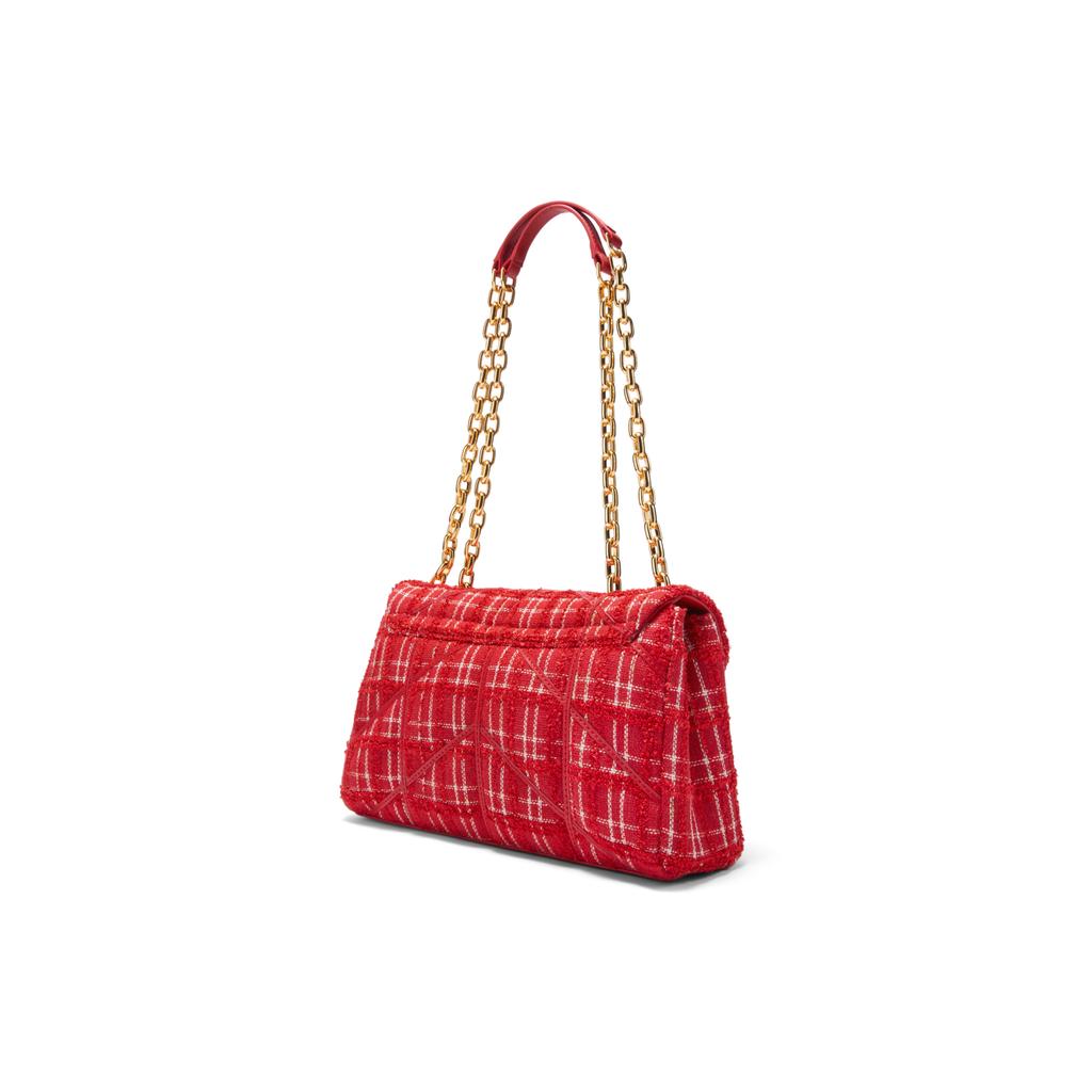 New CHARLES&KEITH Wedding Collection PU Shoulder Bag Small Square Bag Shoulder Bag Medium Size Women's Multicolor CK2-20671469