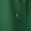 Dark Green Long Sleeve Princess Dress - Middle Eastern Muslim Holiday Attire