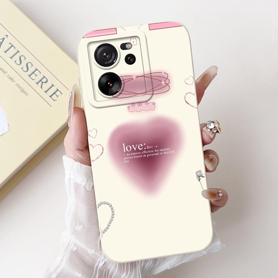 For Xiaomi 13T Pro Case Cool Fashion Machine Painted Cover Soft TPU Matte Phone Case For Xiaomi Mi 13T Pro Mi13T 13TPro 5G Shell