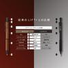 LIFT+ Wood Mechanical Pencil 0.5mm Walnut LIWOOD.05-WA, Wooden Barrel Japanese Stationery Pencil for Writing and Notes