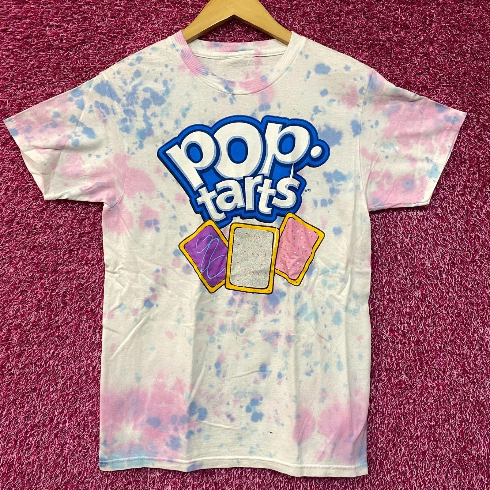 Kellogg s Pop Tarts Logo Tie Dye T-Shirt Small S