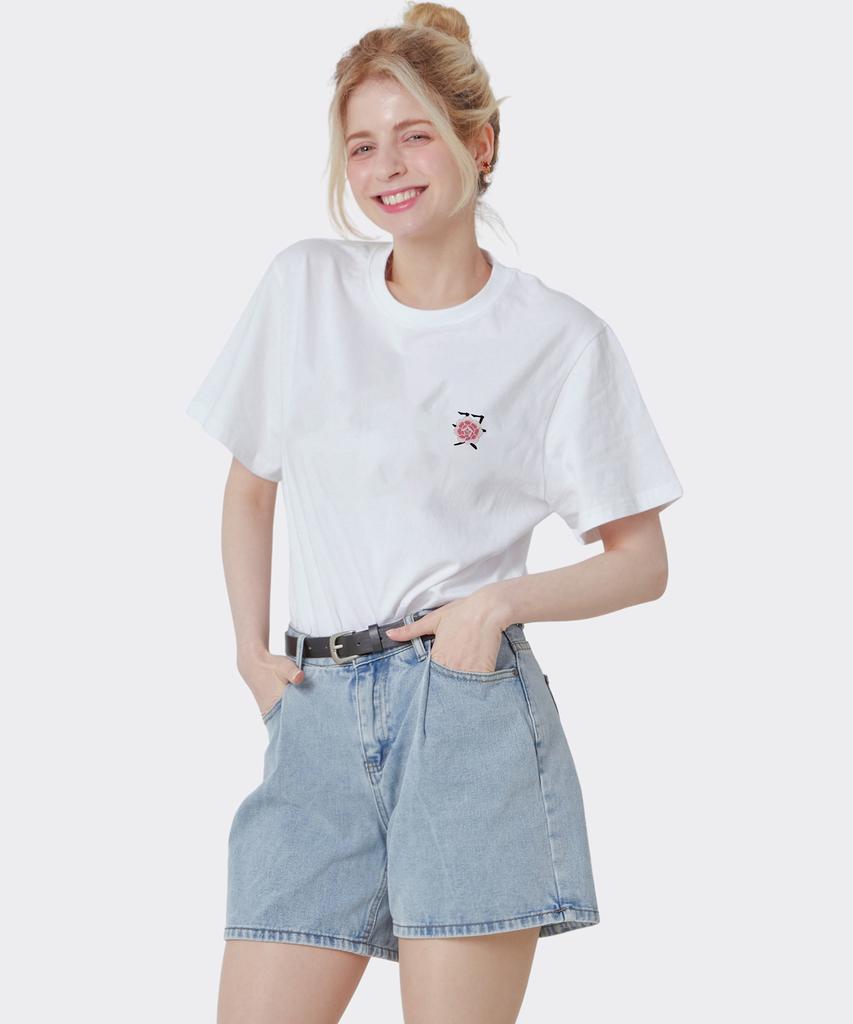 TEENYTIGER Flower-Like Life T-Shirt White