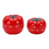 2PCS Mechanical Timers Tomato Shaped Manual Timer for Kitchen Cooking Baking Home Classroom