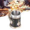 Water Cup Innovative Stainless Steel Beer Whiskey Mug for Home Office Halloween Party