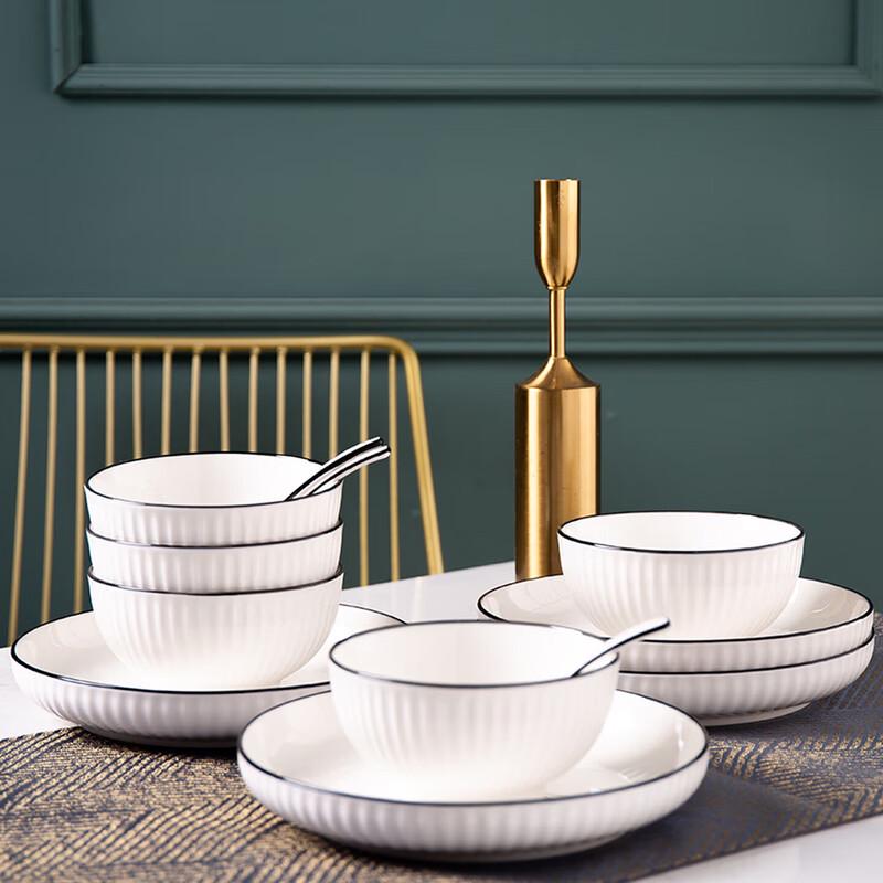 Jingdezhen Underglaze Ceramic Dinnerware Set
