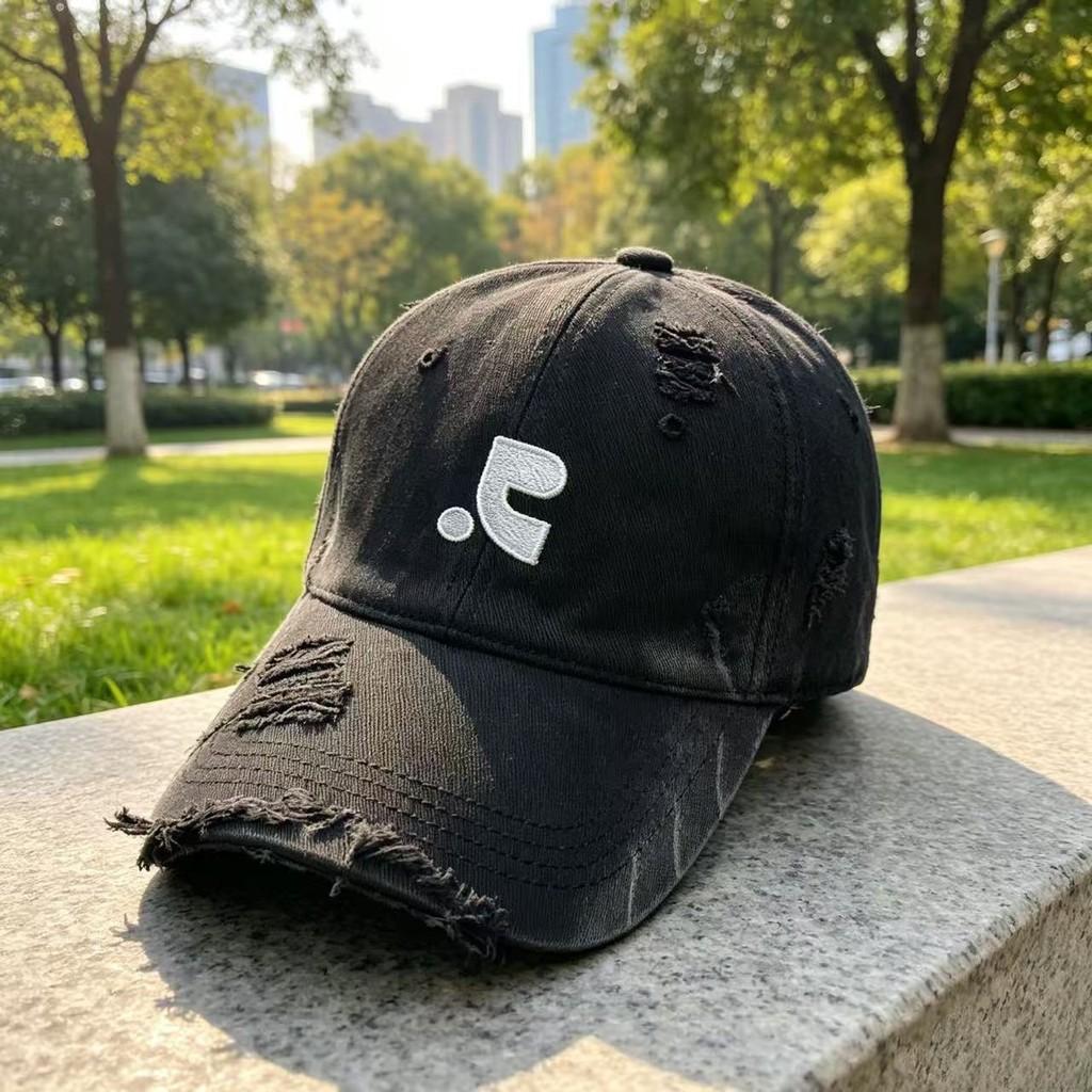 Classic Embroidered Baseball Cap With Sun Protection For Casual Men And Women