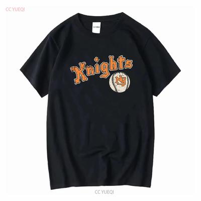 The Natural NY Knights Baseball Roy Hobbs Mens T Shirt 1272 Long or Short Sleeves Vintage Washed Homme Comfortable Streetwear