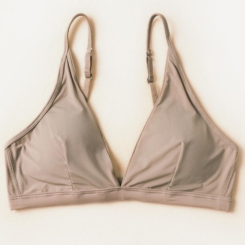 

Сексуальный бюстгальтер с мягкими чашками, беспроводной, треугольной формы, пуш-ап, нижнее белье Medium