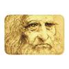 Personalized Classic Mona Lisa By Leonardo Da Vinci Doormat Mat Anti-Slip Painting Art Kitchen Bathroom Bedroom Rug Carpet